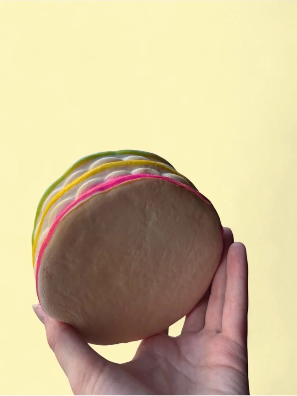 Colorful Strawberry Cake Stress Toy Squishy